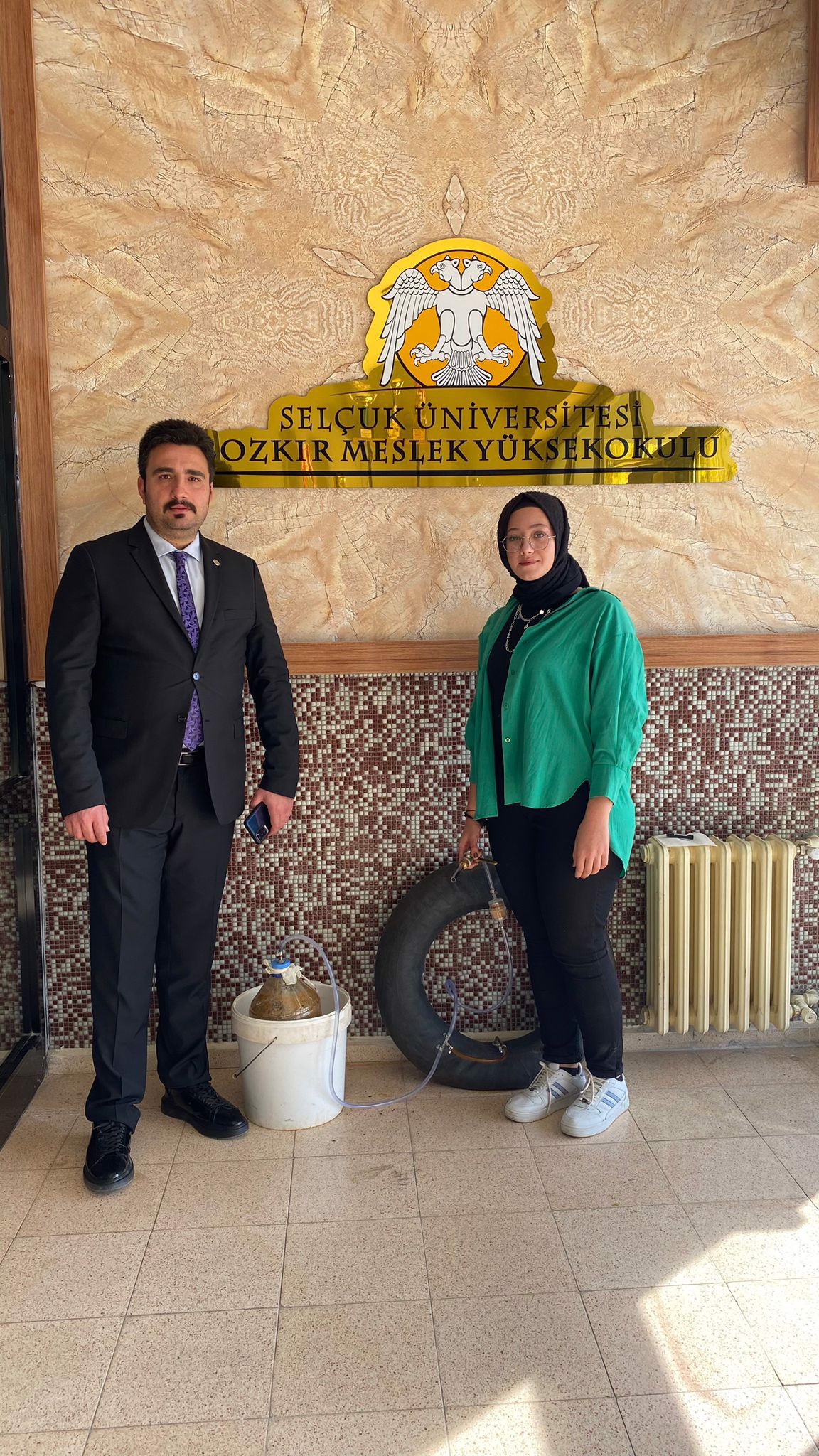 Öğrencimizden Biyogaz Üretim Projesi